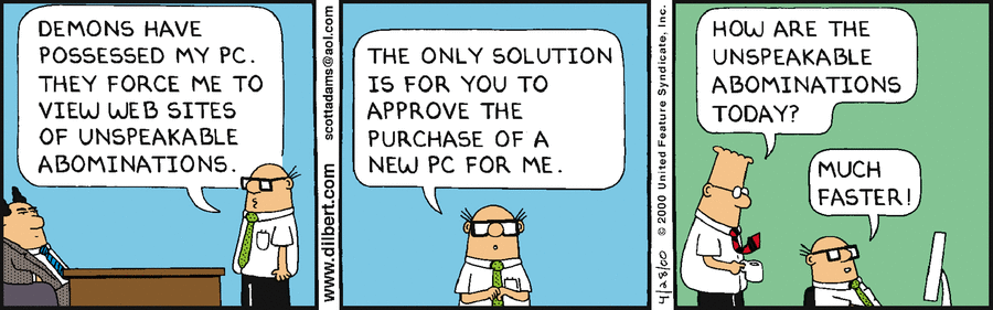 Dilbert Cartoon